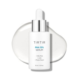 TIRTIR PHA 15% Exfoliating Serum - Hydrating Water Peeling for Smooth, Radiant Skin - Gentle PHA & LHA Formula for Sensitive Skin