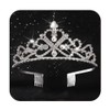 Kilshye - Tiaras y coronas de vidrio para boda, con