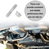 VGOL 8 Sets M8x1.25 Double Headed Bolt Nut Set 42mm