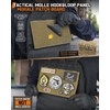Pitozer Molle Hook&Loop Panel, Mounting Placard Platform for Hook-Backing Pouch,Tactical