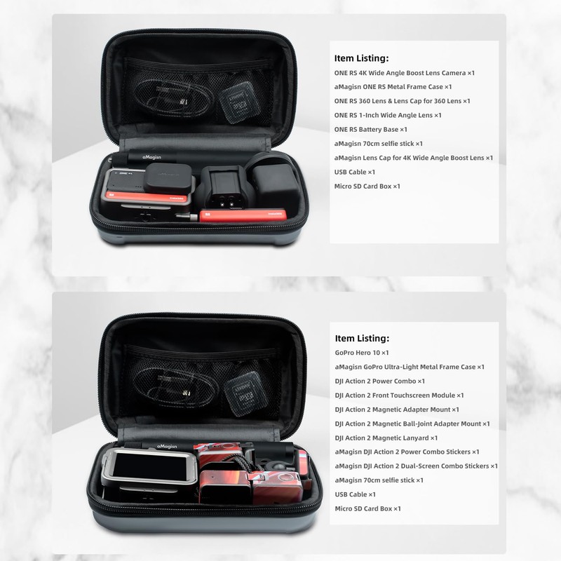 Honbobo X4 Carrying Case Compatible with Insta360 X4 Case Hardshell