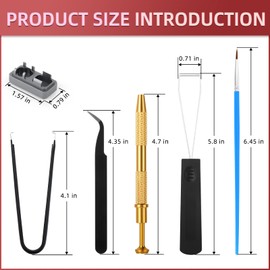 YIMAGUJRX RUNJRX - Kit de lubricante para teclado JRX 205G0 0.53 oz/15 g, almohadilla de interruptor de teclado para PCB, película de interruptor para interruptor MX Kailh Gateron, herramientas de