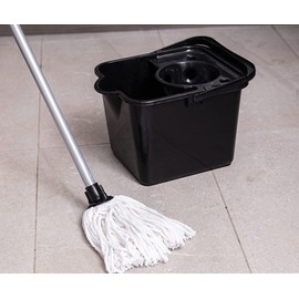 Addis Cotton Mop, Metallic/Graphite 508864