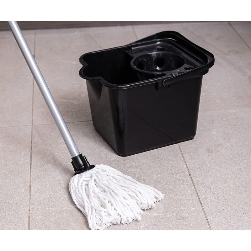 Addis Cotton Mop, Metallic/Graphite 508864
