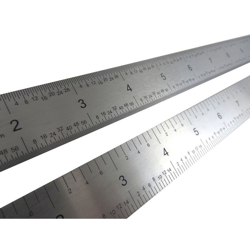 Taytools 24" Rigid Machinist Rule Ruler Hardened Spring Steel 4R