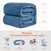 EHEYCIGA Fleece Blanket Throws for Sofas Fluffy Warm Soft Blanket