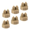 Kisangel 6 Pack Bottle Cap for Co2 Co2 Generator System