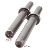 Heavy Duty 2pcs Rivet Set, Abuff Pneumatic Air Rivet Hammer