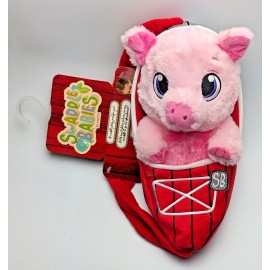 Fiesta Swaddle Babies Plush Toy Pig 9.5 inches Fiesta