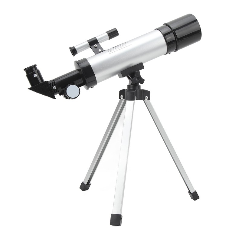 Refractor Telescope HD 90x Compact Astronomical Telescope with Finderscope 2