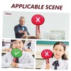 KICHOUSE 2Pcs Handheld Voting Paddle Classroom Voting Board Design for