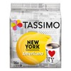 Tassimo New York Americano, XL Ground and Roast Coffee, Capsules,