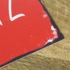 Macosa SA89232 Decorative Sign Favourite Place Red Iron 28 cm