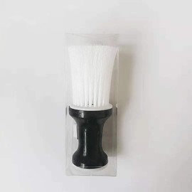 Kira Soft Barber Brush Neck Duster Brush Hair Cutting Brush Barber Neck Brush Barber Duster Brush Hair Duster Brush (Black + White)