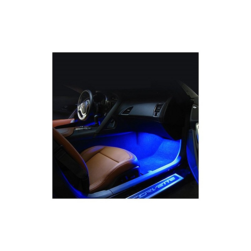 C7 Footwell LED Interior Lighting Kit for 2014-2019 Corvette (White