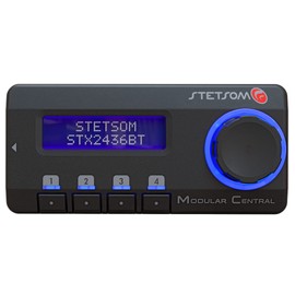 Stetsom Modular Central - SMC Remote Controller for Stetsom STX 2436, DSP Full Digital Signal Processor, EQ Parametric Equalizer High Precision Crossover Filters Battery Monitoring