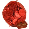 Fort Knox Metallic Foiled Milk Chocolate Red Cherry Large Coins