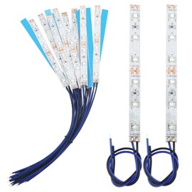 YIXISI 15 PCS 100mm Prewired Strip LED, 12V - 18V LED Strip Light, 2335 SMD LED Light, Blue