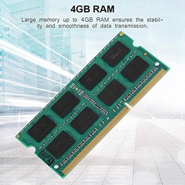 Hilitand 4GB DDR3 1333MHz 204PIN Banco de Memoria para computadora portátil, 1.5V PC3-10600 DDRIII Módulo de Placa