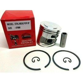 Pop Up Piston Kit Compatible with Stihl MS311, MS362 Chainsaw 47mm Replaces Part #1140 030 2002 Extra Power and Compression! Two Day Standard Shipping To All 50 States!