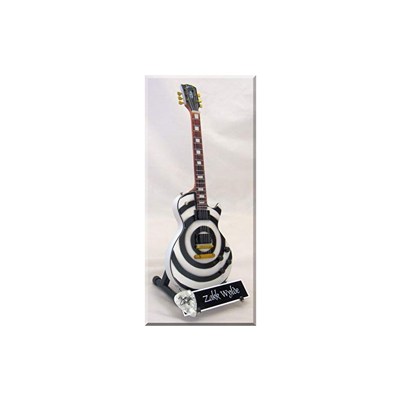 ZAKK WYLDE Miniature Guitar Bullseye w/Guitar Pick