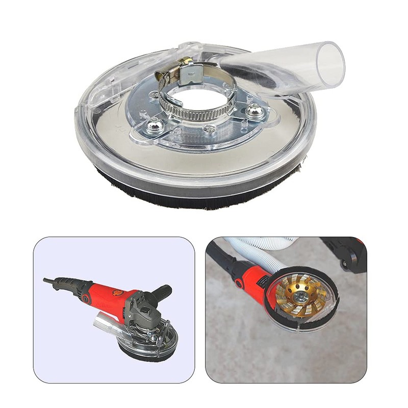 XINGYHENG Dust Shroud Kit Dry Grinding Dust Cover 100-150mm Adjustable