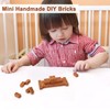 APOMOONS 100 Pcs Mini Bricks, Sim Micro Bricks for Garden,
