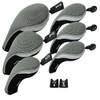 Andux Golf Club Head Cover Set Interchangeable No. Tag (3
