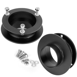 Dynofit 2.5" Leveling Lift Kit for Dodge Ram 2500 3500, Front Suspension Level Kit Coil Spring Spacer for 1994-2013 Ram2500 3500, 1994-2001 Ram 1500 4WD, (Set of 2) Solid Steel Struct Spacer