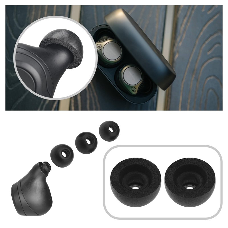 YINETTECH 6-Piece Memory Foam Earphone Replacement Compatible with Jabra Elite