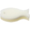 Marna K662W Fish-shaped Sponge W (Sponge for Dishwashing / 3-layer