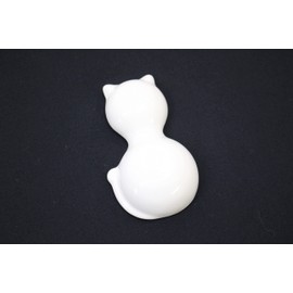 Castle Enterprise Cute Cat Measuring Spoons, Set of 10 (15 tbsp, 15 cc, 5 g5 tsp), White