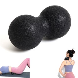 HAOBIN Duo Ball Small Self Massage Duo Ball Twin Ball Fascia Ball Massage Ball Can Perform Fascia Training, Relieve Pain, Massage for Relaxing the Neck and Back Muscles, 1 Piece (C)