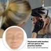 Makeup Practice Face, 5D Practice Skin Head, Silicone Elastic Soft