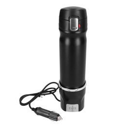 350ml Car Heating Cup Stainless Steel Multi Protection Car Heated Mug for Travel Outdoor