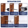 RiaYer 100-Pack Black Cable Railing Kits, 1/8" Swage Lag Screws