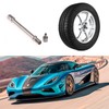 Tyre Valve Extender 4 Pieces Extension Valve Adapter for Car