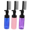 Gatuida 3pcs Hair Dye Dispenser Bottles Portable Root Comb Applicator