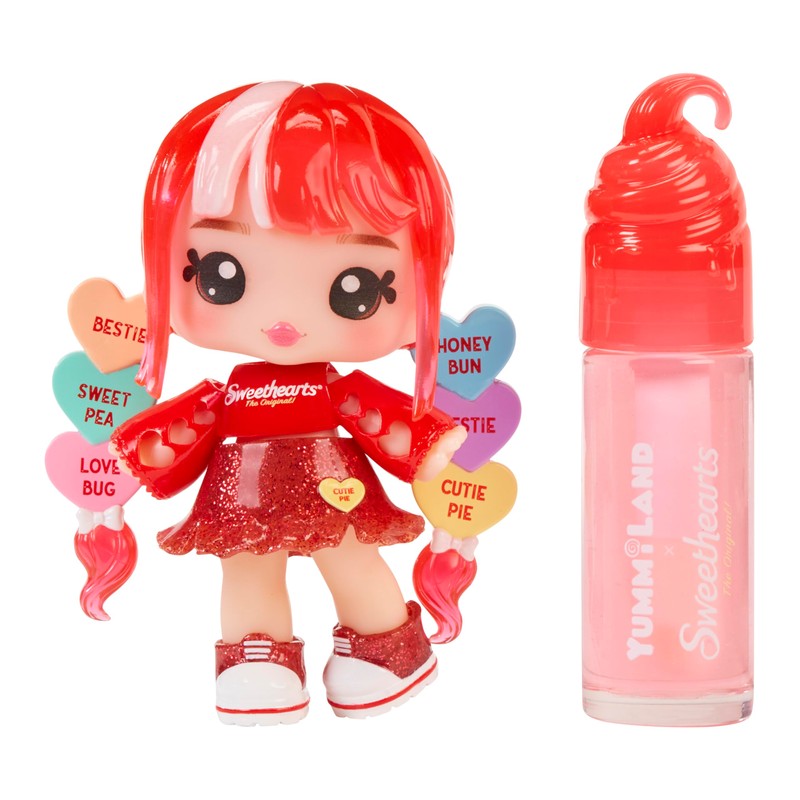 Yummiland x Sweethearts Collection Ruby Hearts Lip Gloss Dolls