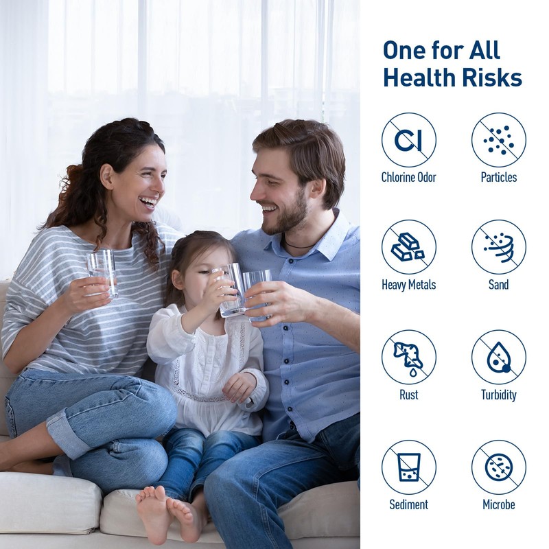 PERCOLA 9084 Water Filter, NSF 42, 53 & 401 Certified