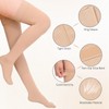 Thigh High 20-30mmHg Compression Stocking, Closed Toe Compression Socks for