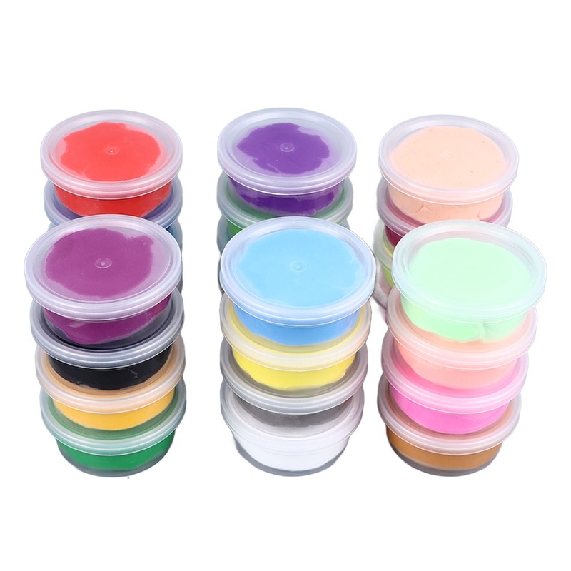 24 Colors Soft Clay Set Innovative Fun DIY Soft Light