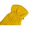 MDM Motorcycle Chopper Biker Leather Gloves (Yellow, L)