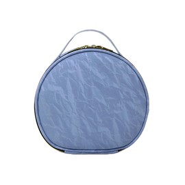 Small Makeup Bag Organizer in Large Capacity Cosmetic Bags for Women with Waterproof, Portable Pouch Toiletry for Make Up Travel Bag Essentials-Blue