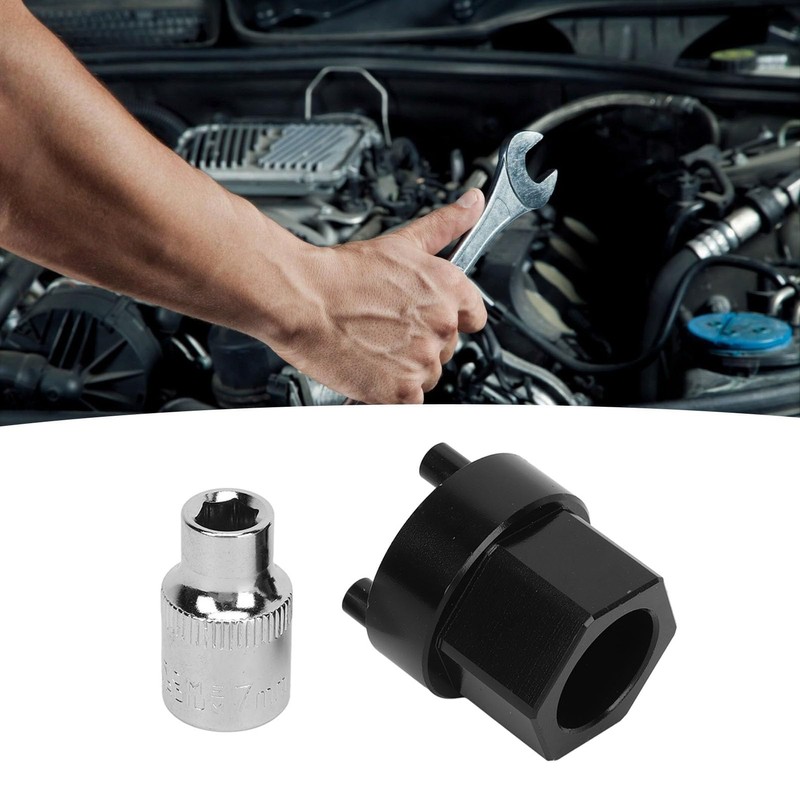 AC Compressor Clutch Hub Remover, Efficient 6-Point Easy-to-Carry Clutch Hub