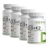 4pc Ganga Vitamina D3+k2 5,000ui 2en1-huesos Y Corazón