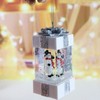 4.7inch Christmas Snowman Scene Hanging Lanterns Battery Operated Lighted Lamp