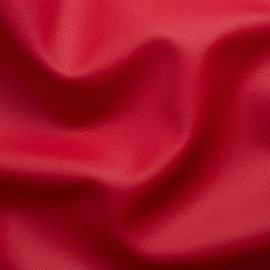 PINaPIN Furniture Fabric, Faux Leather, Upholstery Material, Polyester Fabric, Sold by the Metre, for Leisure Sets, Furniture Covers, Furniture Upholstery, Armchair, Accessories, 100 x 140 cm (Red)