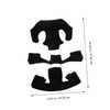 Kisangel Helmet Replacement Sponge Padding Kit Explosion Helmet Pads for