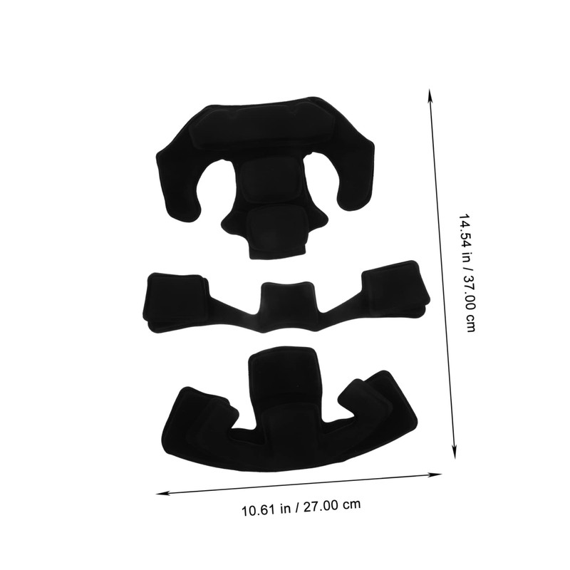 Kisangel Helmet Replacement Sponge Padding Kit Explosion Helmet Pads for